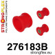 Poliuretanski silent bloki STRONGFLEX - 276183B: Steering rack mount bush kit | race-shop.si