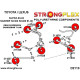 Supra IV (93-02) STRONGFLEX - 211634B: Rear anti roll bar bush | race-shop.si