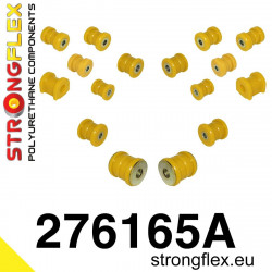 STRONGFLEX - 276165A: Rear suspension polyurethane bush kit SPORT