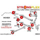 I (95-98) STRONGFLEX - 081639A: Upper arm bush SPORT | race-shop.si