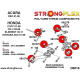 Poliuretanski silent bloki STRONGFLEX - 081575B: Rear suspension inner lower bush | race-shop.si