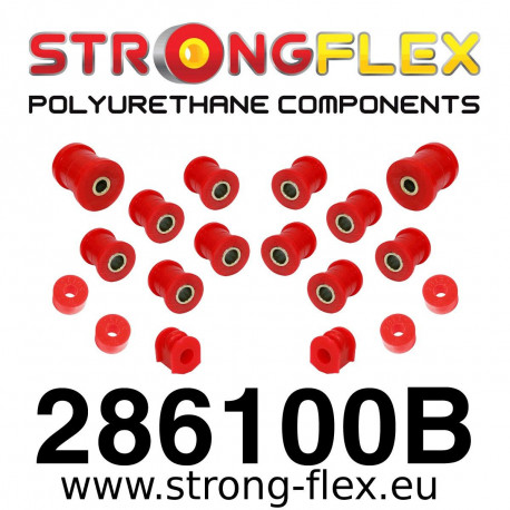 N14 STRONGFLEX - 286100B: Rear suspension bush kit | race-shop.si