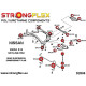 S13 (88-93) STRONGFLEX - 286084B: Full suspension bush kit | race-shop.si