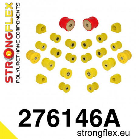 Forester SG (02-08) STRONGFLEX - 276146A: Full suspension bush kit SPORT | race-shop.si
