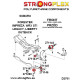 Legacy Outback BD BG (94-99) STRONGFLEX - 276091B: Rrear anti roll bush kit | race-shop.si