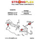 Baja (02-06) STRONGFLEX - 276081B: Front suspension bush kit | race-shop.si