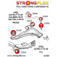 F (91-98) STRONGFLEX - 136027B: Front wishbone bush kit | race-shop.si