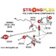 CRX (88-91) STRONGFLEX - 086130B: Full suspension bush kit polyurethane | race-shop.si