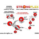 VI (95-00) JAPAN EJ, EK, EM1 STRONGFLEX - 086096A: Front suspension bush kit SPORT | race-shop.si