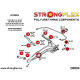 CRX del Sol (92-97) STRONGFLEX - 086054A: Rear suspension bush kit - without rear trailing arm mount bush SPORT | race-shop.si