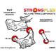 Poliuretanski silent bloki STRONGFLEX - 066038B: Rear trailing arm bushes kit | race-shop.si
