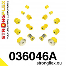 STRONGFLEX - 036046A: Rear suspension bush kit SPORT