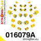 GT (03-10) STRONGFLEX - 016079A: Full suspension bush kit SPORT | race-shop.si