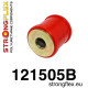 Poliuretanski silent bloki STRONGFLEX - 121505B: Front lower arm rear bush | race-shop.si