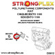 Seicento (98-08) STRONGFLEX - 061442A: Motor mount inserts (timing gear side) SPORT | race-shop.si