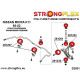 N14 GTI-R STRONGFLEX - 281207B: Front anti roll bar bush | race-shop.si