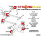Poliuretanski silent bloki STRONGFLEX - 221371B: Rear wishbone inner bush | race-shop.si