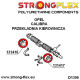 E (84-95) STRONGFLEX - 131416A: Steering rack mount bushes - right SPORT | race-shop.si