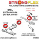 BLS (05-10) STRONGFLEX - 131132A: Front wishbone front bush SPORT | race-shop.si