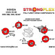 Poliuretanski silent bloki STRONGFLEX - 081254A: Engine left lower mount inserts SPORT | race-shop.si