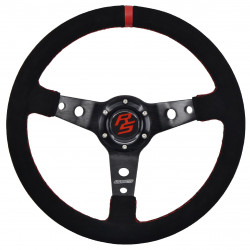 Steering wheel RACES Corsa EVO, 350mm, suede, 65mm deep dish