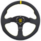 Volani Steering wheel RACES Strada, 350mm, ECO leather, flat | race-shop.si