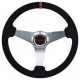 Promocije Steering wheel RACES Gara, 350mm, suede, flat | race-shop.si