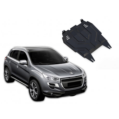 Drsne plošče motorja Zaščitna plošča motorja za Peugeot 4008 | race-shop.si