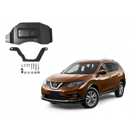 Drsne plošče motorja Zaščitna plošča motorja za Nissan X-Trail | race-shop.si