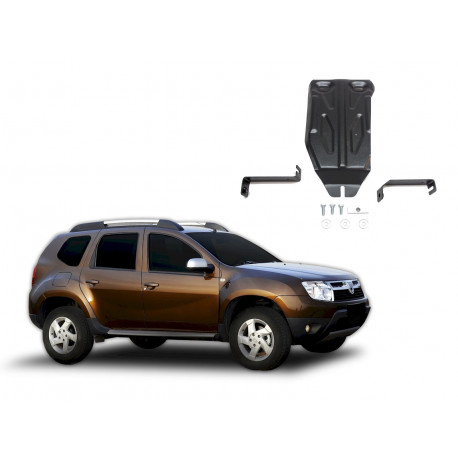Drsne plošče motorja Zaščitna plošča motorja za Dacia Duster | race-shop.si