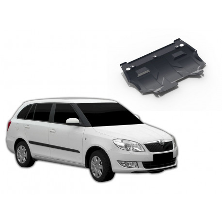 Drsne plošče motorja Zaščitna plošča motorja za ŠKODA Fabia | race-shop.si