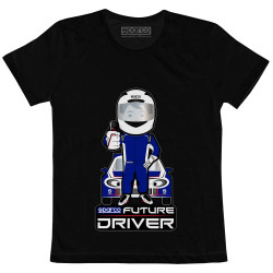 Future Driver SPARCO child`s t-shirt - Black
