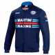 Majice s kapuco in jakne Sparco Bomber style jackett MARTINI RACING blue | race-shop.si