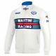 Majice s kapuco in jakne Sparco Bomber style jackett MARTINI RACING white | race-shop.si