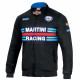 Majice s kapuco in jakne Sparco Bomber style jackett MARTINI RACING black | race-shop.si