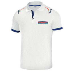 Moška polo majica SPARCO MARTINI RACING, bela