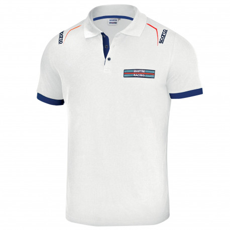 Majice Sparco MARTINI RACING men`s polo shirt - white | race-shop.si