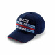 Pokrovčki Sparco MARTINI RACING flex baseball cap - blue | race-shop.si