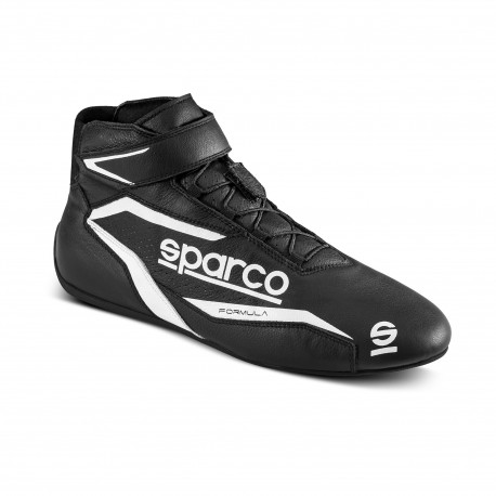 Čevlji FIA dirkalni čevlji Sparco FORMULA, črna/bela | race-shop.si