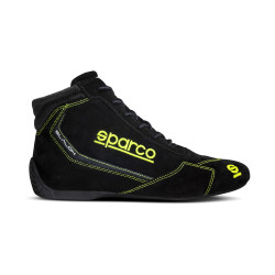 FIA dirkalni čevlji Sparco SLALOM, črna/fluo rumena