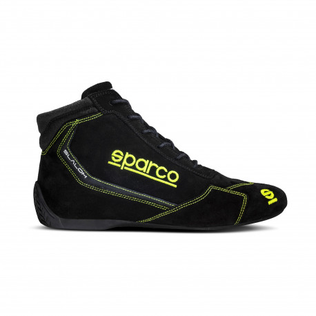 Čevlji Shoes Sparco Slalom FIA 8856-2018 black / yellow | race-shop.si