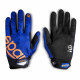 Mechanics` glove Sparco MECA-3 blue/orange