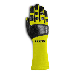 Race gloves Sparco TIDE MECA yellow