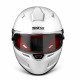 Celoplanetne čelade Helmet Sparco AIR PRO RF-5W FIA 8859-2015, HANS white/red | race-shop.si