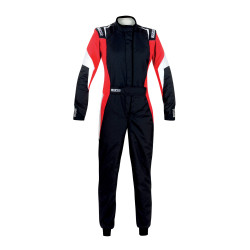 SPARCO FIA race suit COMPETITION LADY (R567) black/white/red