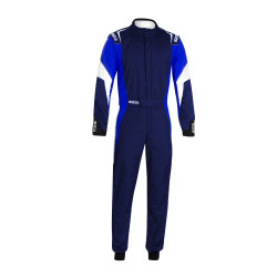 FIA Dirkaški kombinezon Sparco COMPETITION (R567) modra/bela