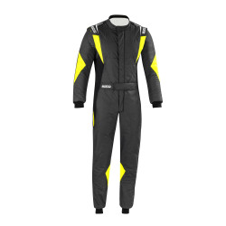 FIA race suit Sparco SUPERLEGGERA (R564) black/yellow