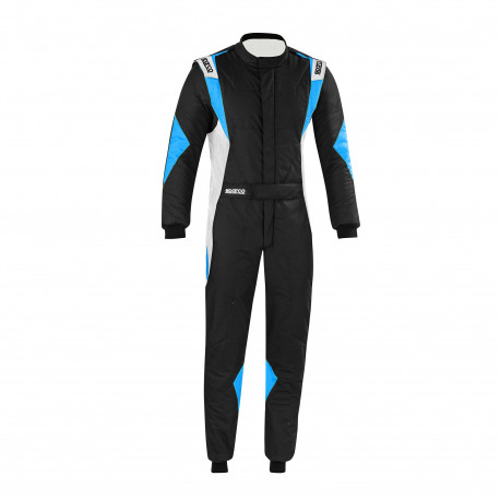 Obleke FIA race suit Sparco SUPERLEGGERA (R564) black/white/blue | race-shop.si