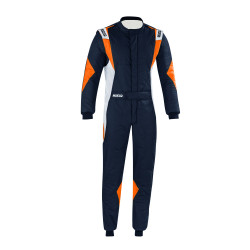 FIA race suit Sparco SUPERLEGGERA (R564) blue/white/orange