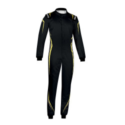 FIA tekmovalni kombinezon SPARCO PRIME (R568), črna/rumena